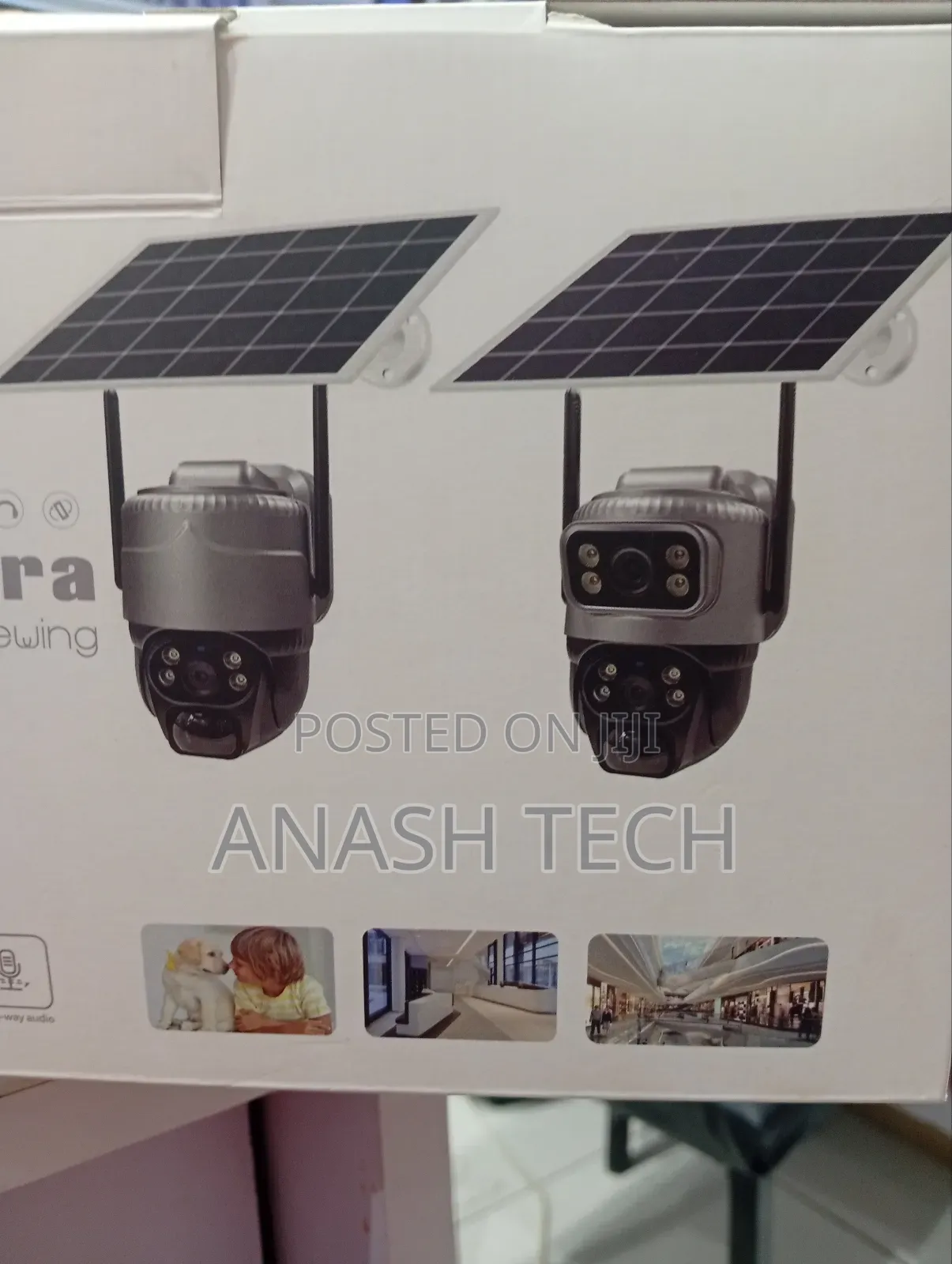 Night Vision 4g Simcard PTZ Rotating Solar CCTV Camera