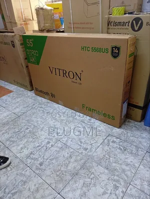 Vitron 55 Inch Frameless Smart Android Tv