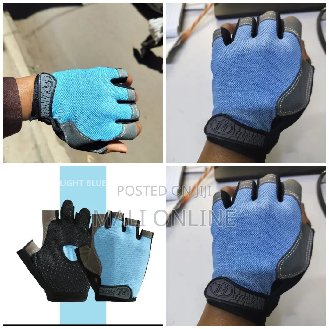 Half Finger Anti-slip Fitness Gloves For Gym & Cycling