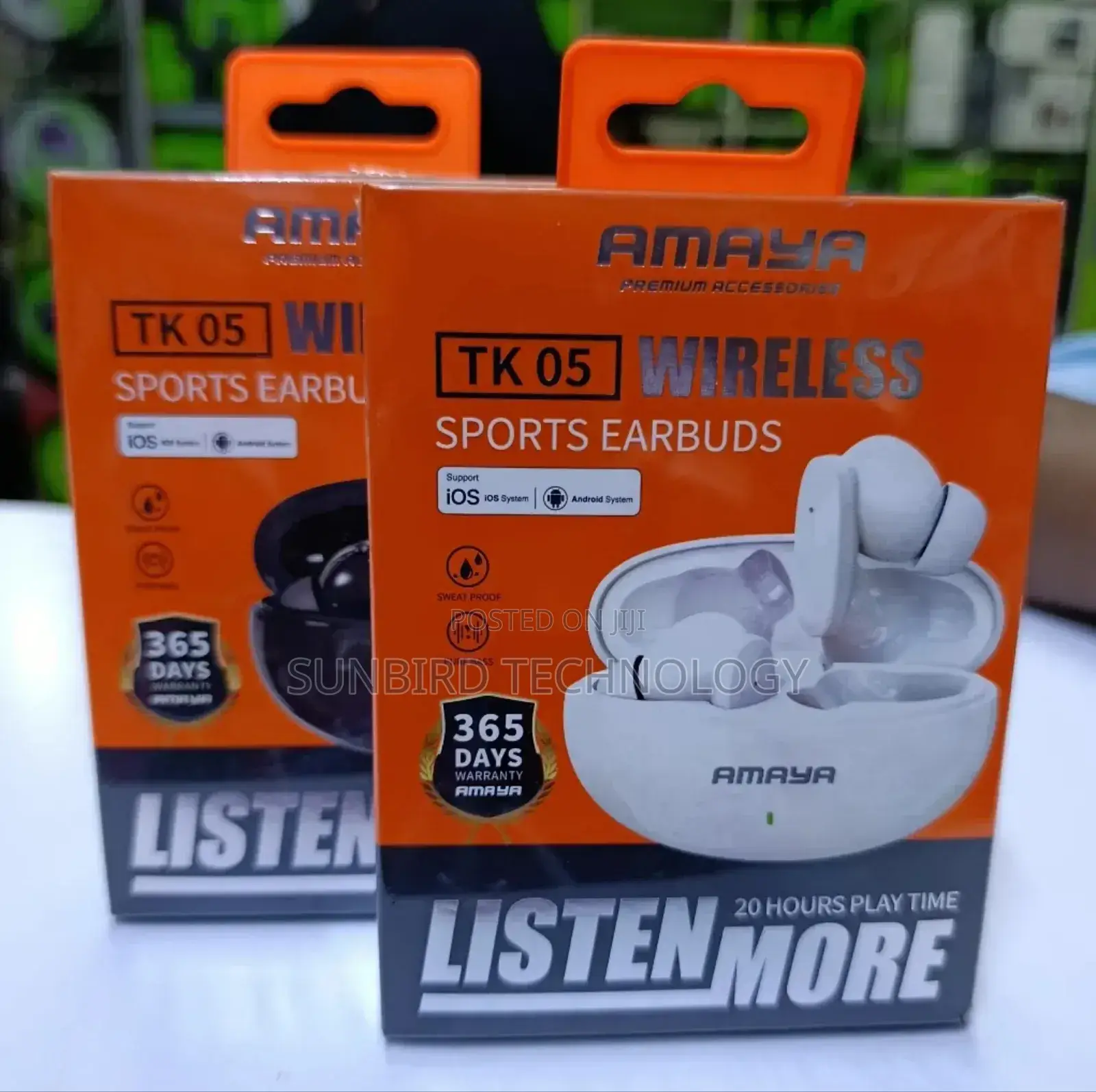 Amaya Tk-05 Wireless Sports Earbuds.