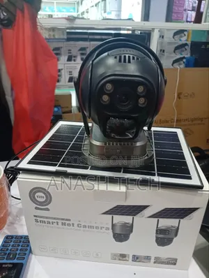 Outdoor Security 4g Simcard PTZ Rotating Solar CCTV Camera