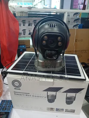 Easy to Install PTZ Rotating Solar Single Lens CCTV Camera