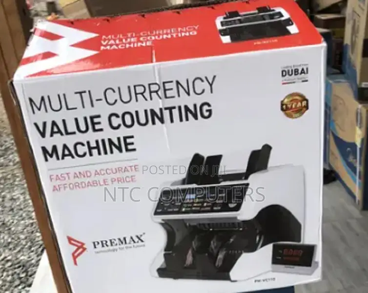 Premax Pm-Vc110 Multi-Currency Value Counting Machine
