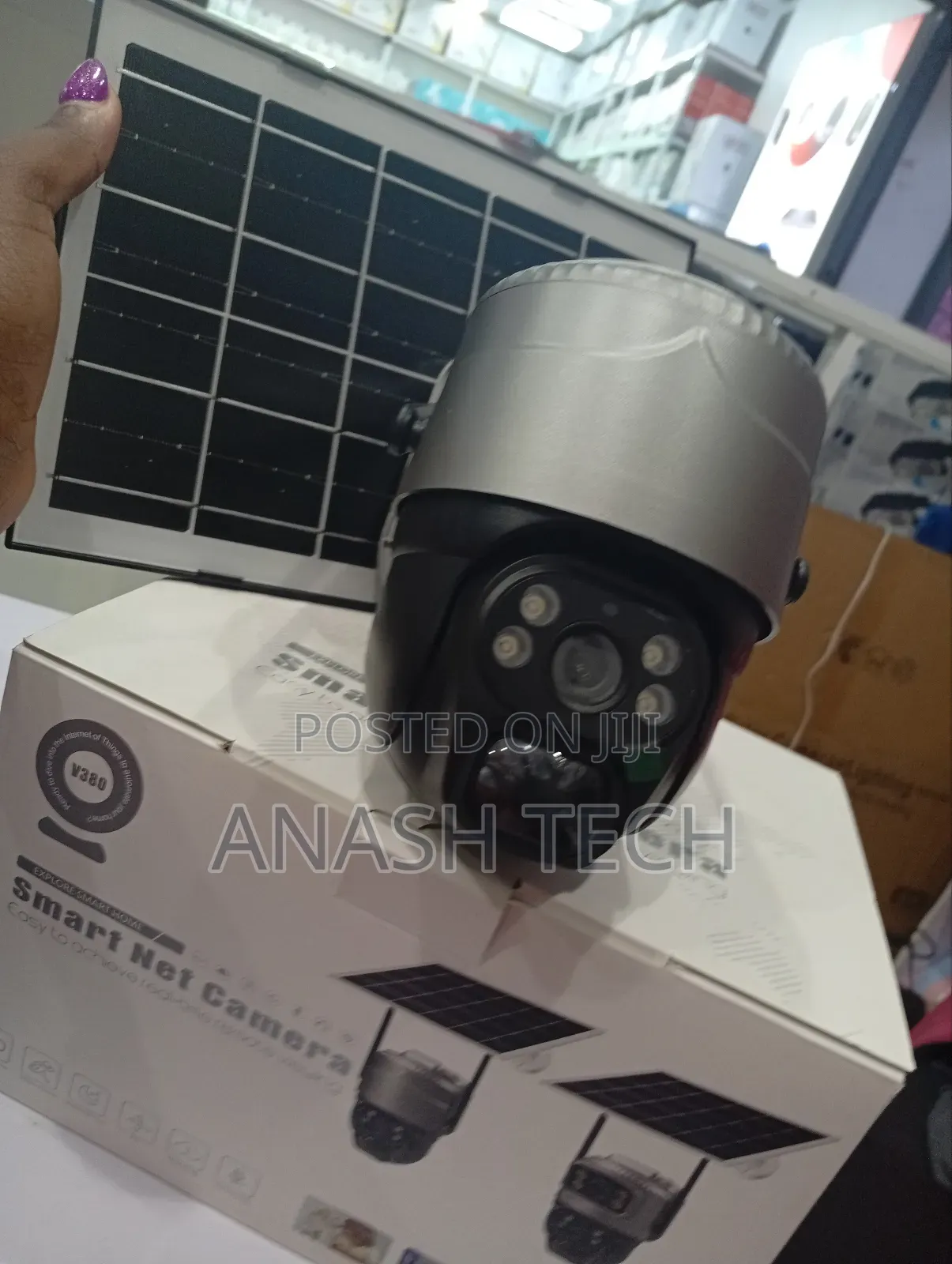 Single Lens 4g Full Hd View Solar CCTV Security Camera