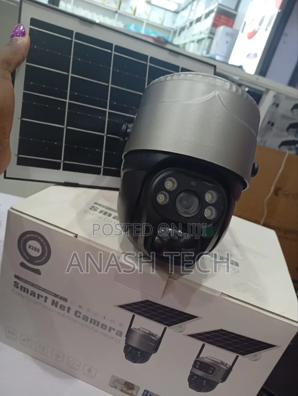 Single Lens 4g Full Hd View Solar CCTV Security Camera
