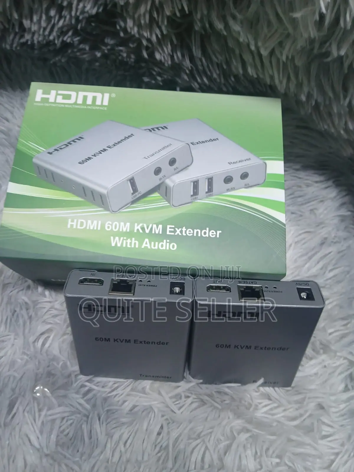 Kvmtransmitter Receiver Audio Video Pc Laptop to Tv Monitor