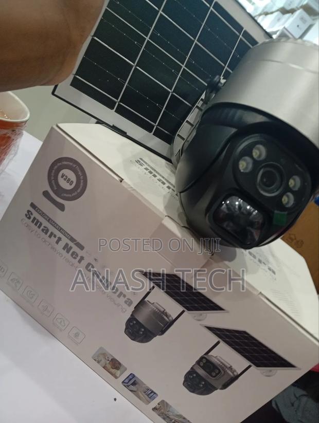 Built-in Rechargeable Battery 4g Simcard Solar CCTV Camera - thumbnail 2