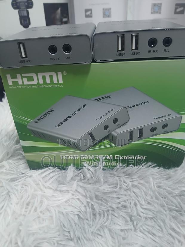 Hdmi Extender Ethernet Cat 6 60m Hdmi Extender KVM Usb - main view