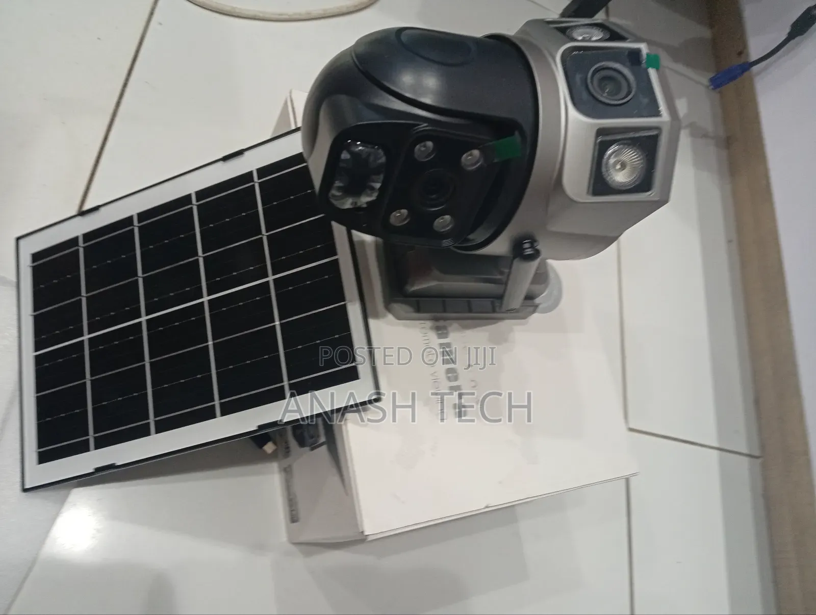 Easy Integration 4g Lens PTZ Rotating Solar CCTV Camera