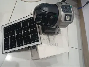 Easy Integration 4g Lens PTZ Rotating Solar CCTV Camera