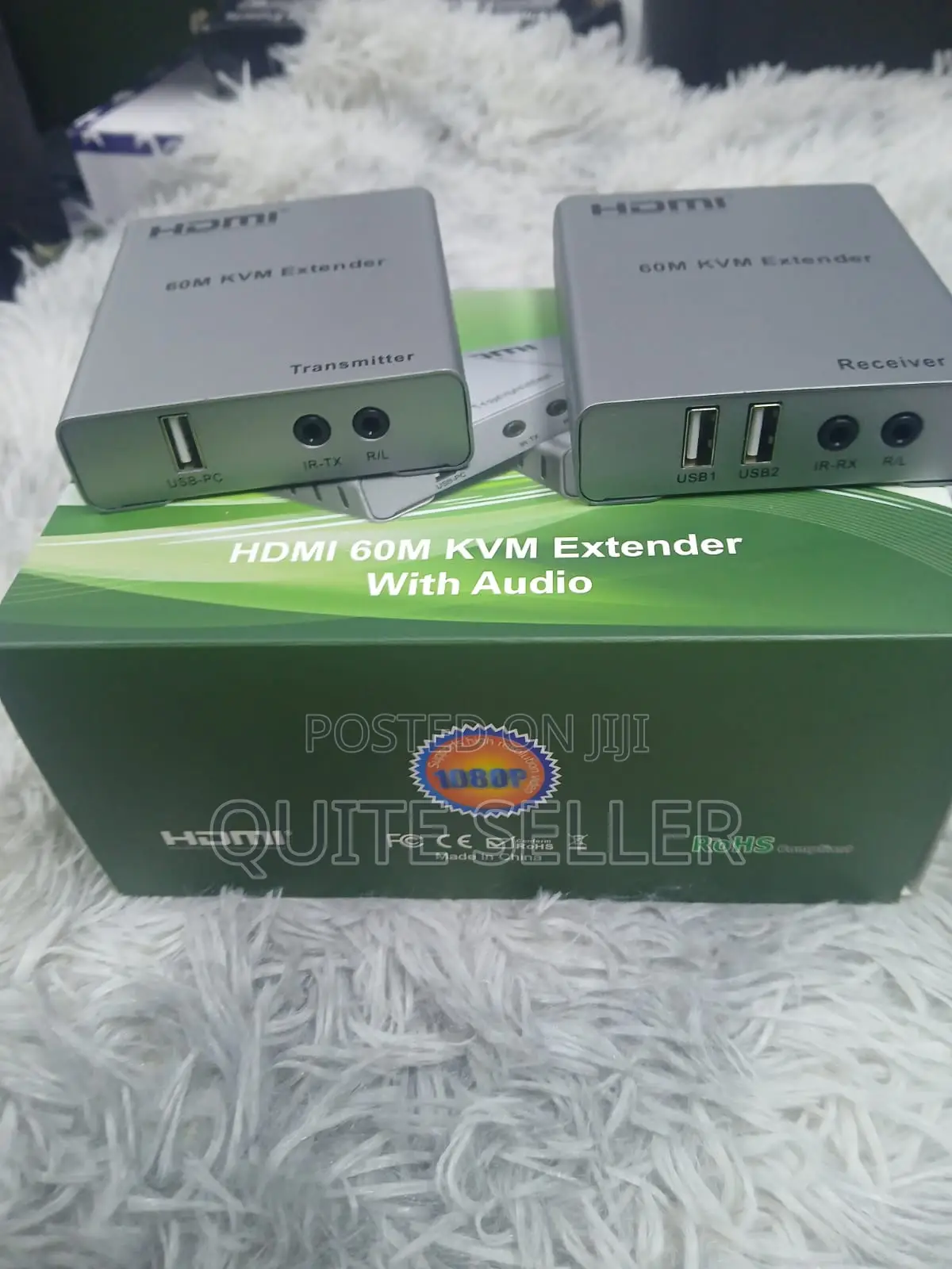 High Definition Hdmi Extender KVM Audio 60m 1080p at 60hz