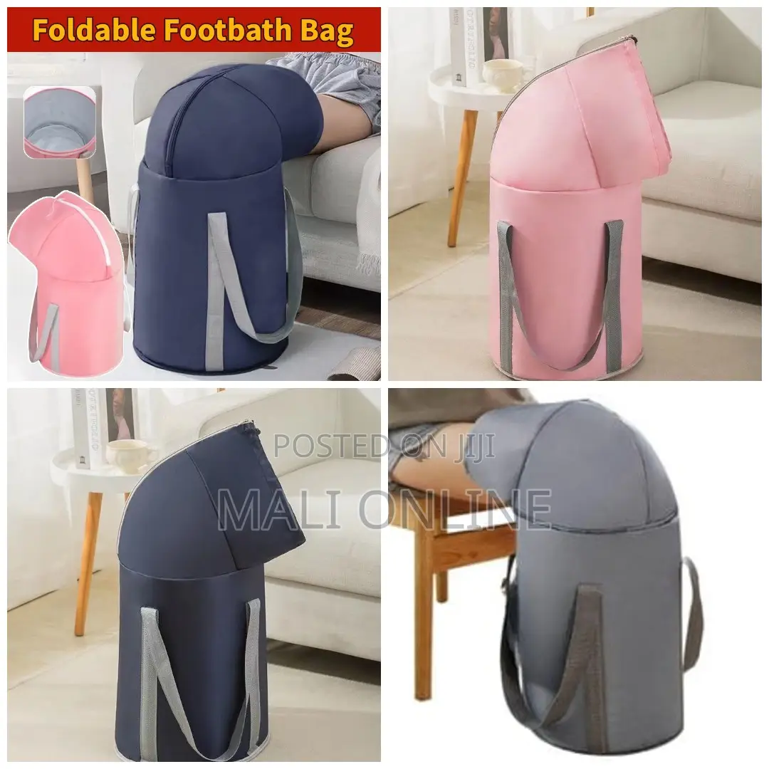 Collapsible Foot Soak Tub Foldable Leakproof Foot Spa Bucket