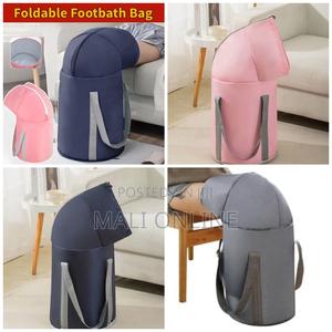 Collapsible Foot Soak Tub Foldable Leakproof Foot Spa Bucket - thumbnail 2