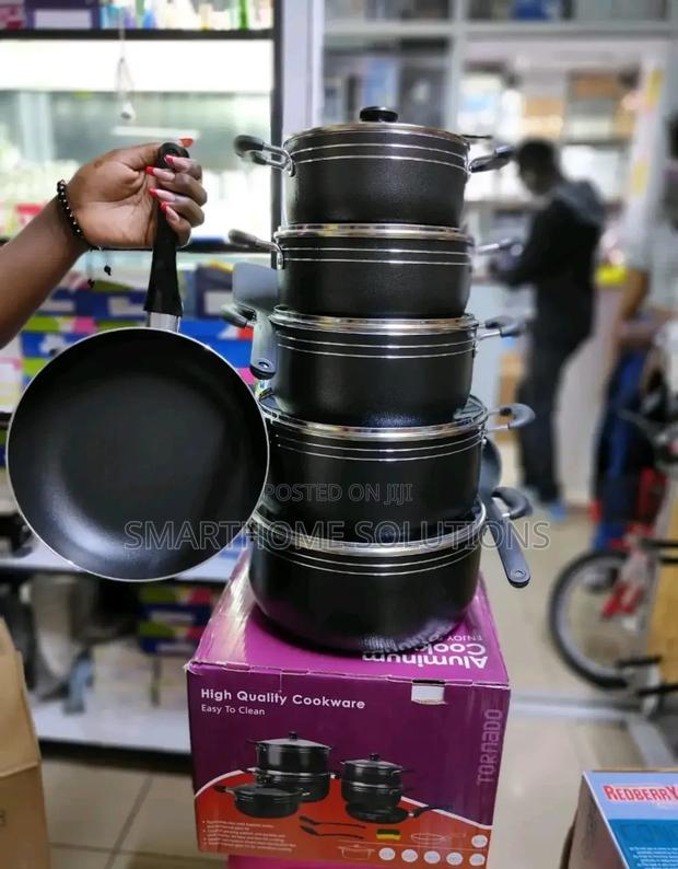 Tornado (Tc) Cookware Set Sufuria With Free - main view