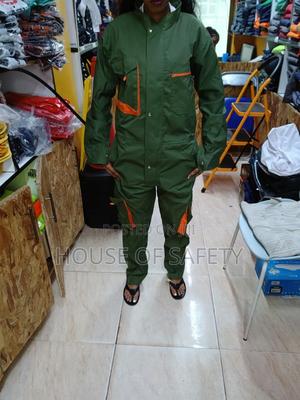 Jungle Green Cargo Overall - thumbnail 2