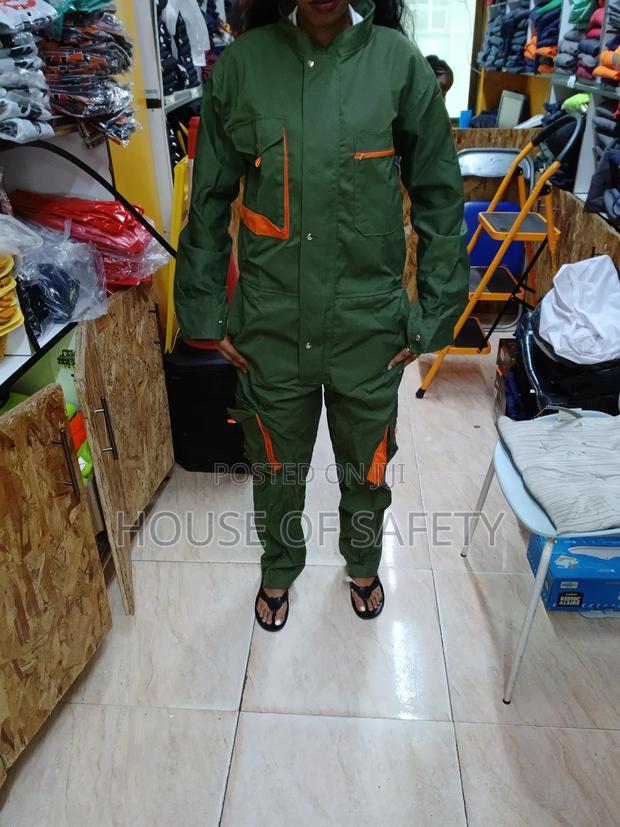 Jungle Green Cargo Overall - main view