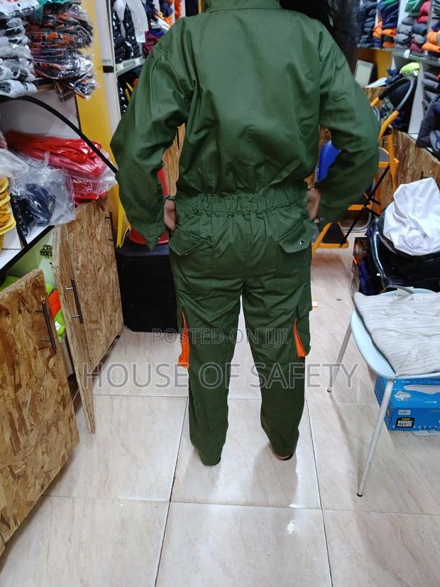 Jungle Green Cargo Overall - thumbnail 3