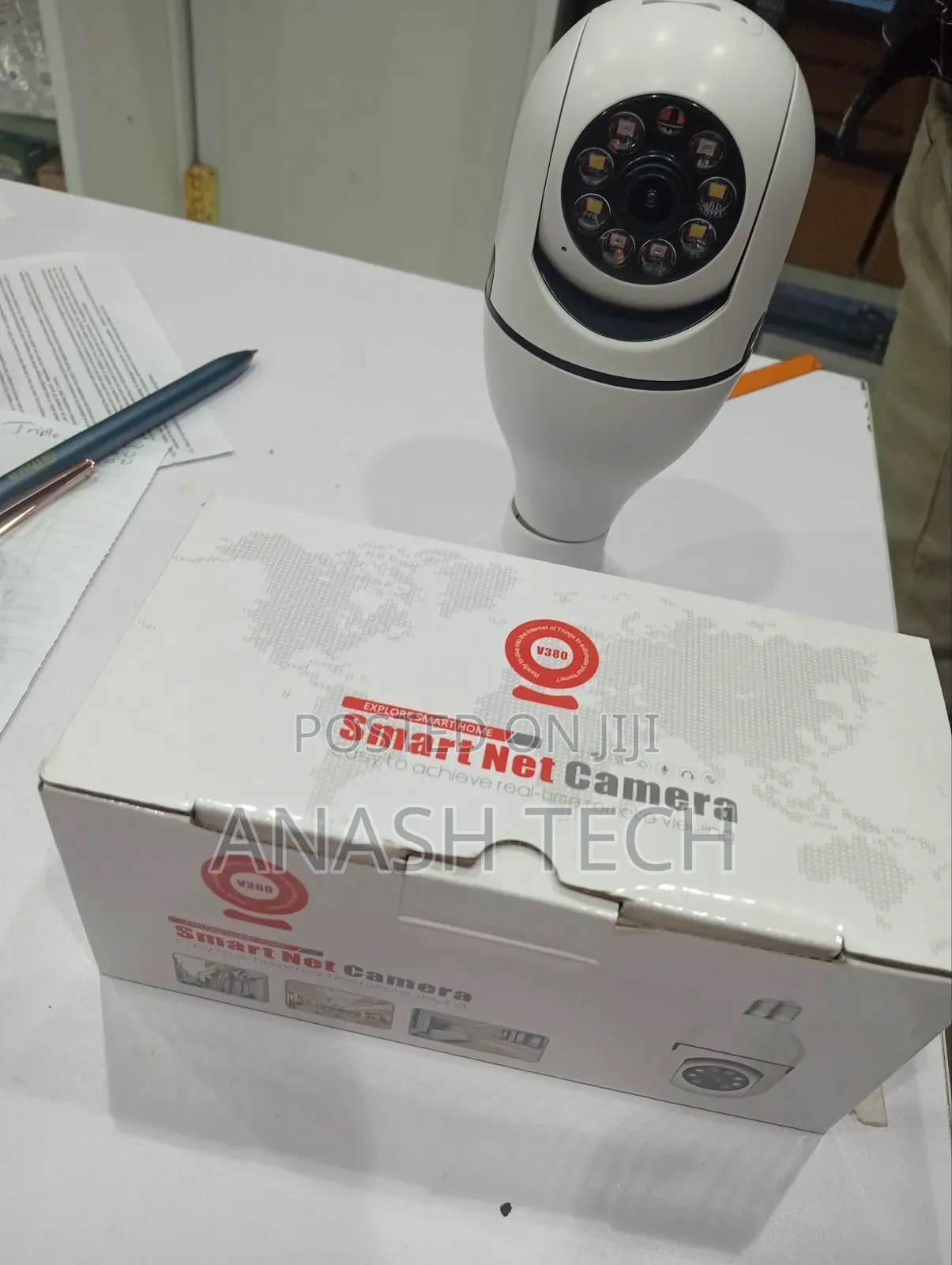PTZ Wifi Bulb CCTV Security Surveillance Nanny Camera