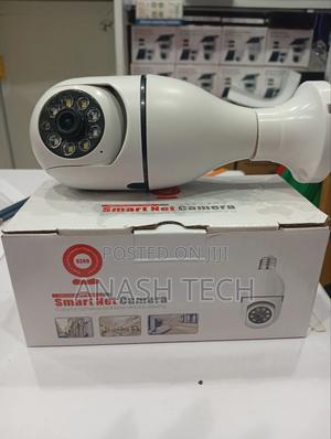 Waterproof PTZ Rotating Dual Lens Screens Wifi Bulb Camera - main view