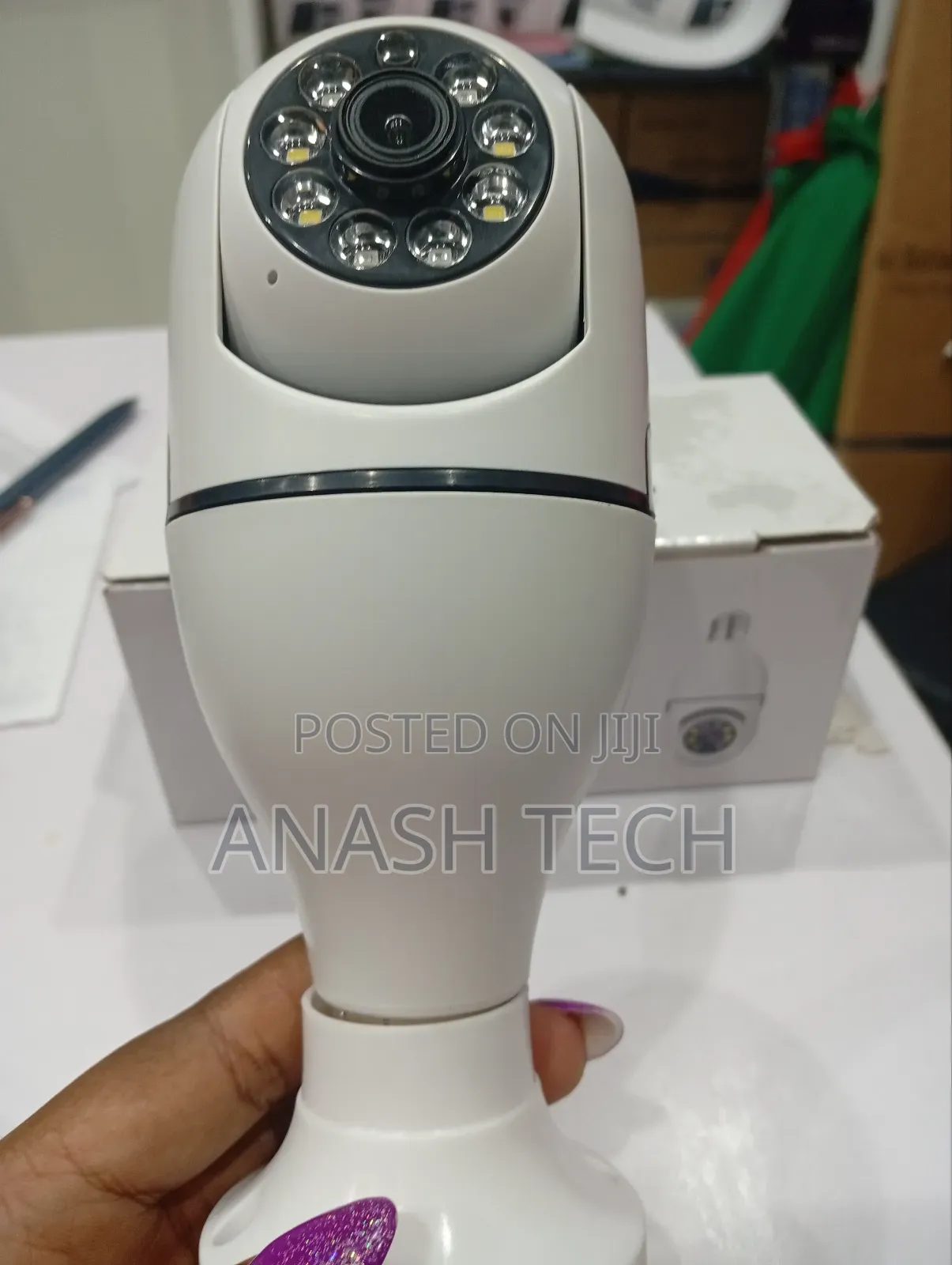 Night Vision PTZ Wireless Wifi CCTV Bulb Security Camera