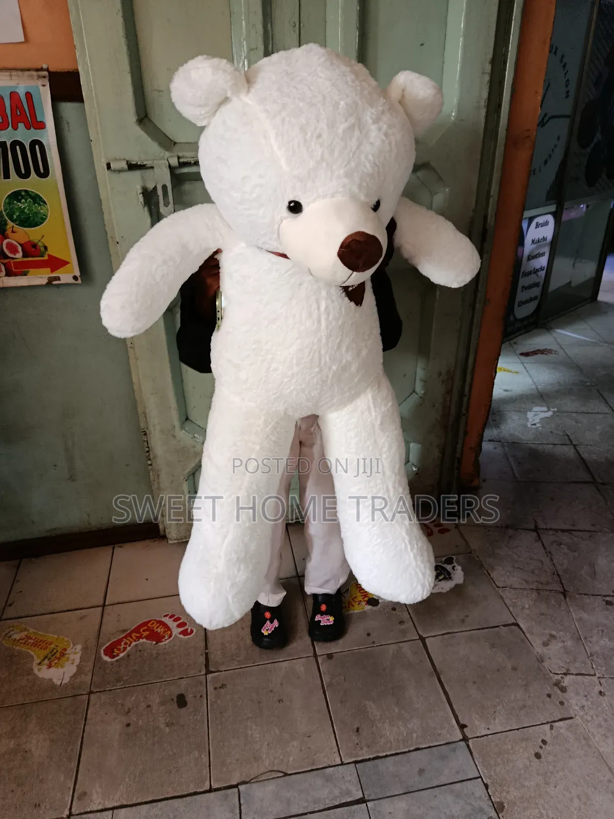 White 120cm Giant Teddy Bears