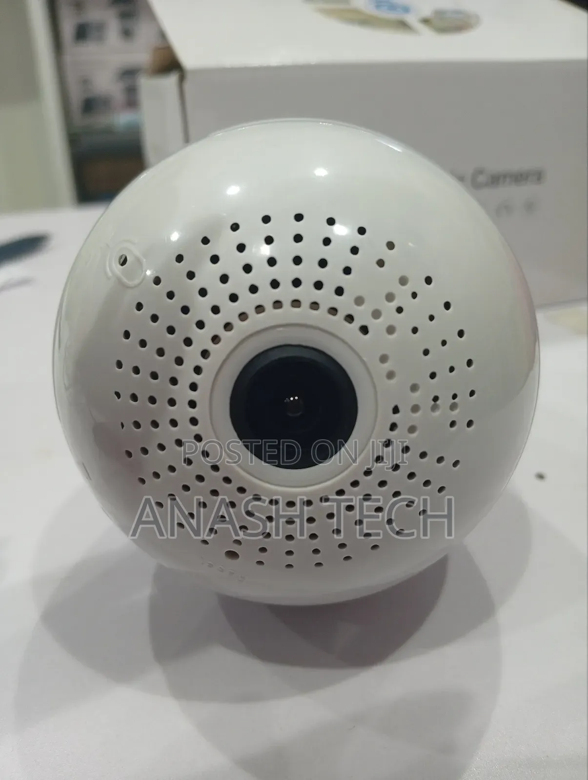 Wifi Enabled PTZ Wireless Wi-Fi CCTV Bulb Security Camera