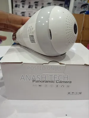 1080p Resolution PTZ Wireless Wifi Bulb Security Camera