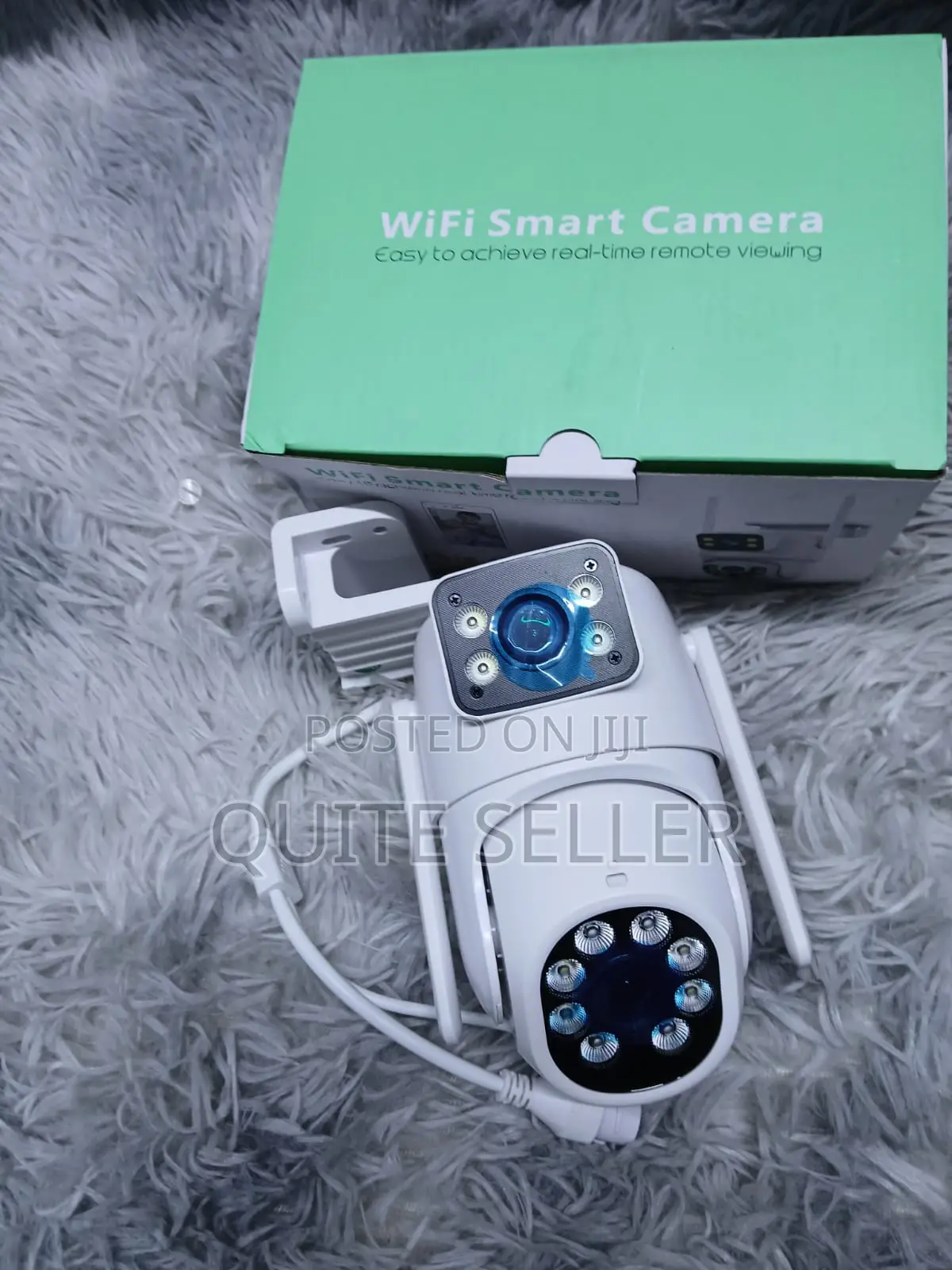 Smartnet CCTV 4mp Dual Lens Wifi Memory Slot for Data Storag