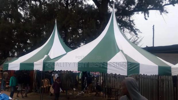 Green and White 50/100 Seats Tent