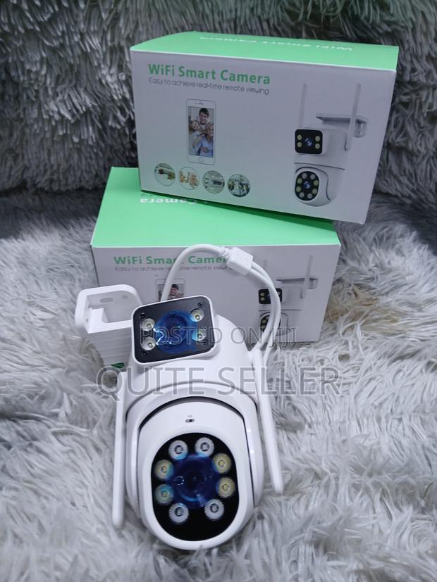 Outdoor Wifi Digital Camera Dual Lens Cloud Storage Night Vi