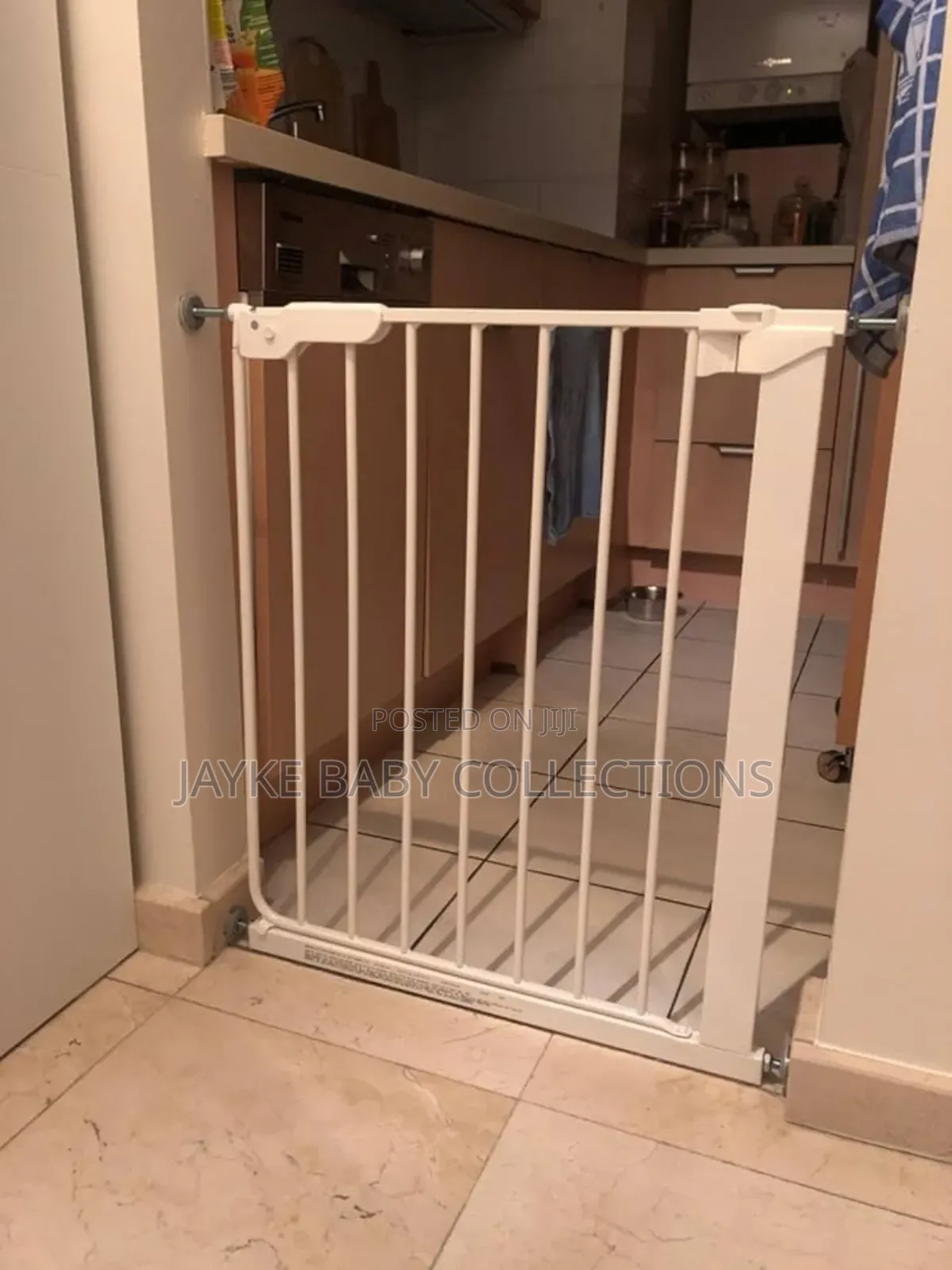 Secure Baby Safety Gate for Stairs Doorways
