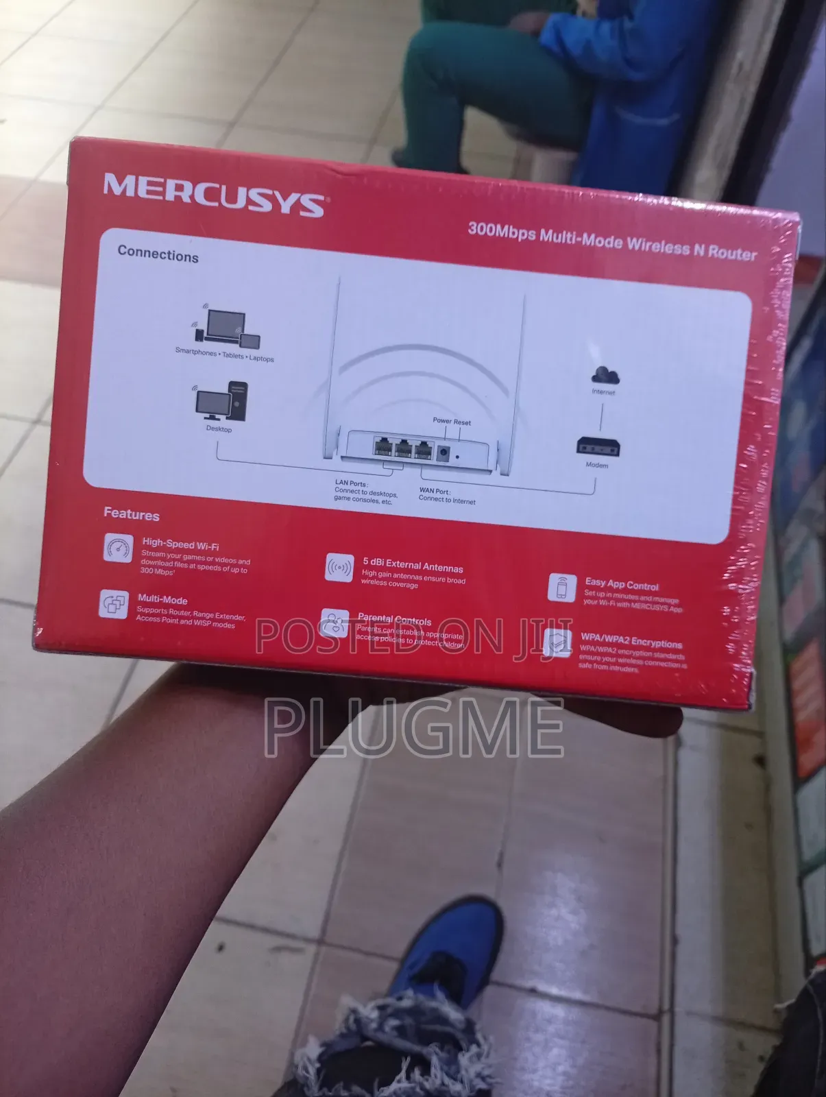 Mercusys N300 Wireless Router 300mbps