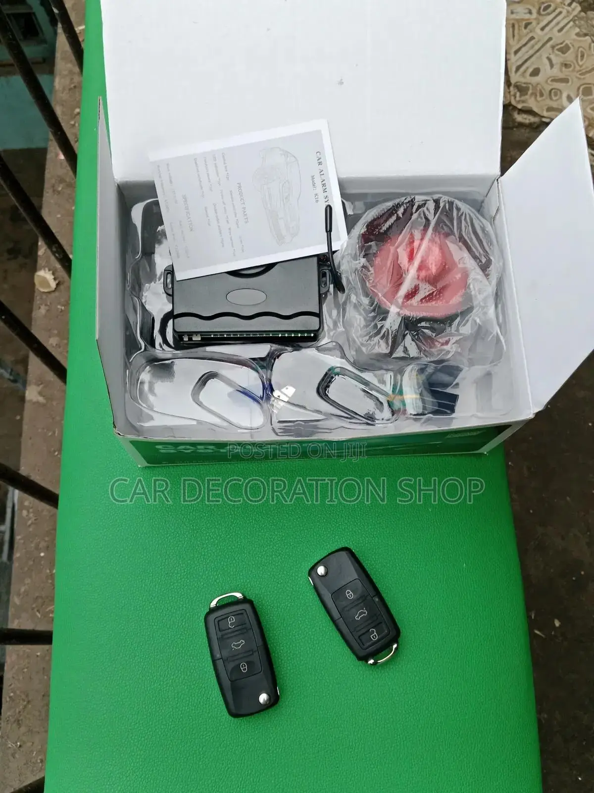 Car Alarm With Anti Hijacking Option Car Alarm