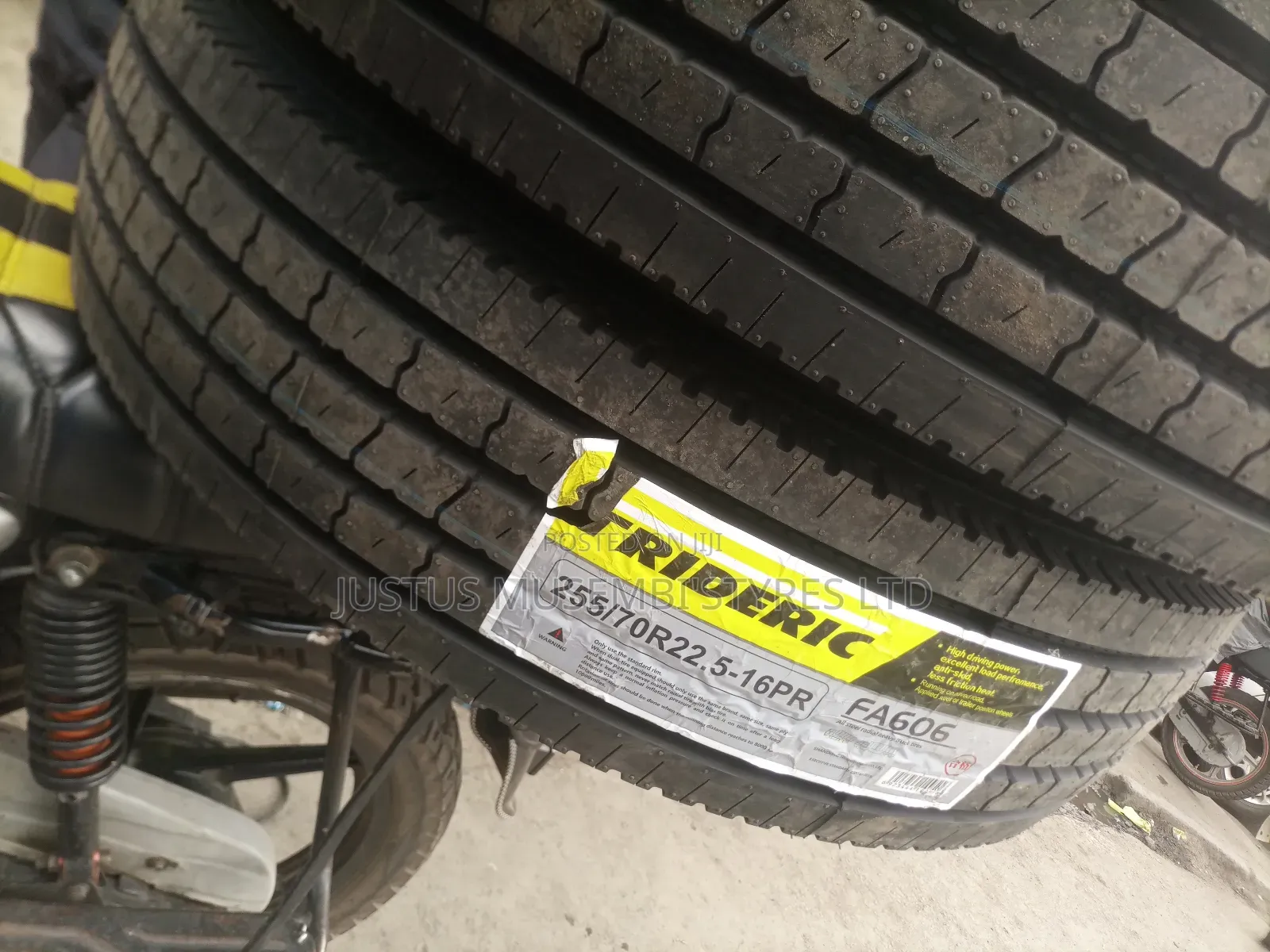 255/70r22.5 Frideric Tyres