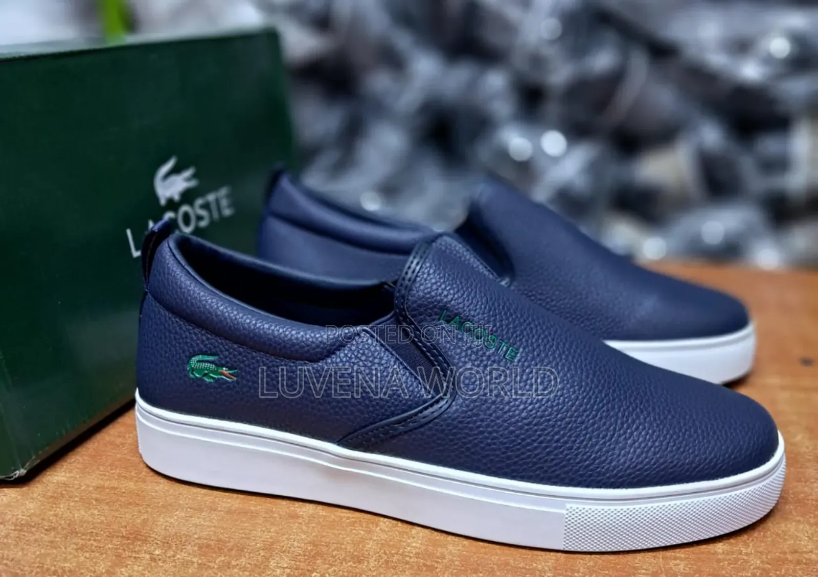Timber Leather Slipons