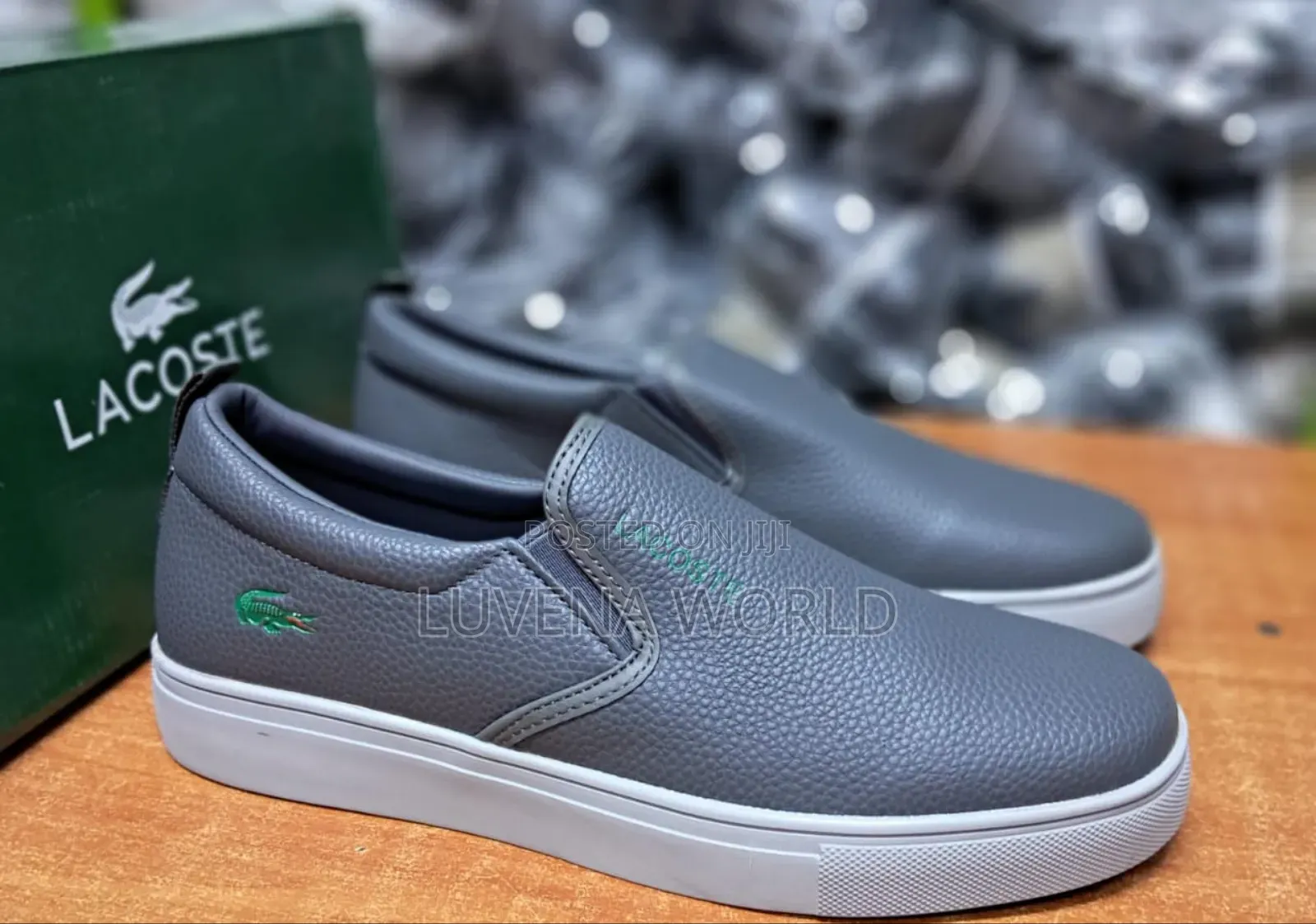 Timber Leather Slipons