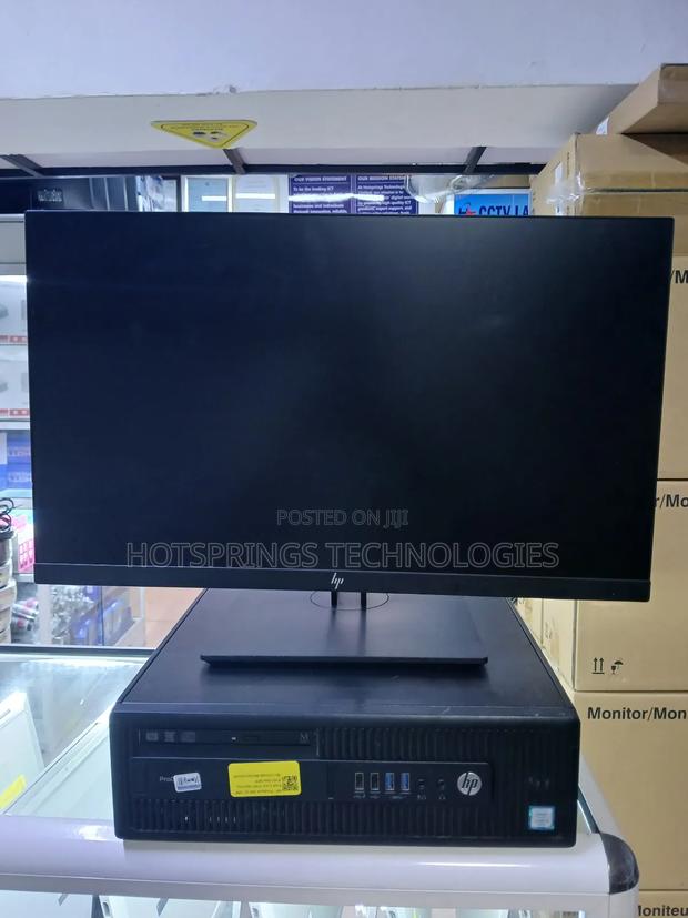 Desktop Computer HP EliteDesk 800 8GB Intel Core I5 SSD 256GB - thumbnail 3