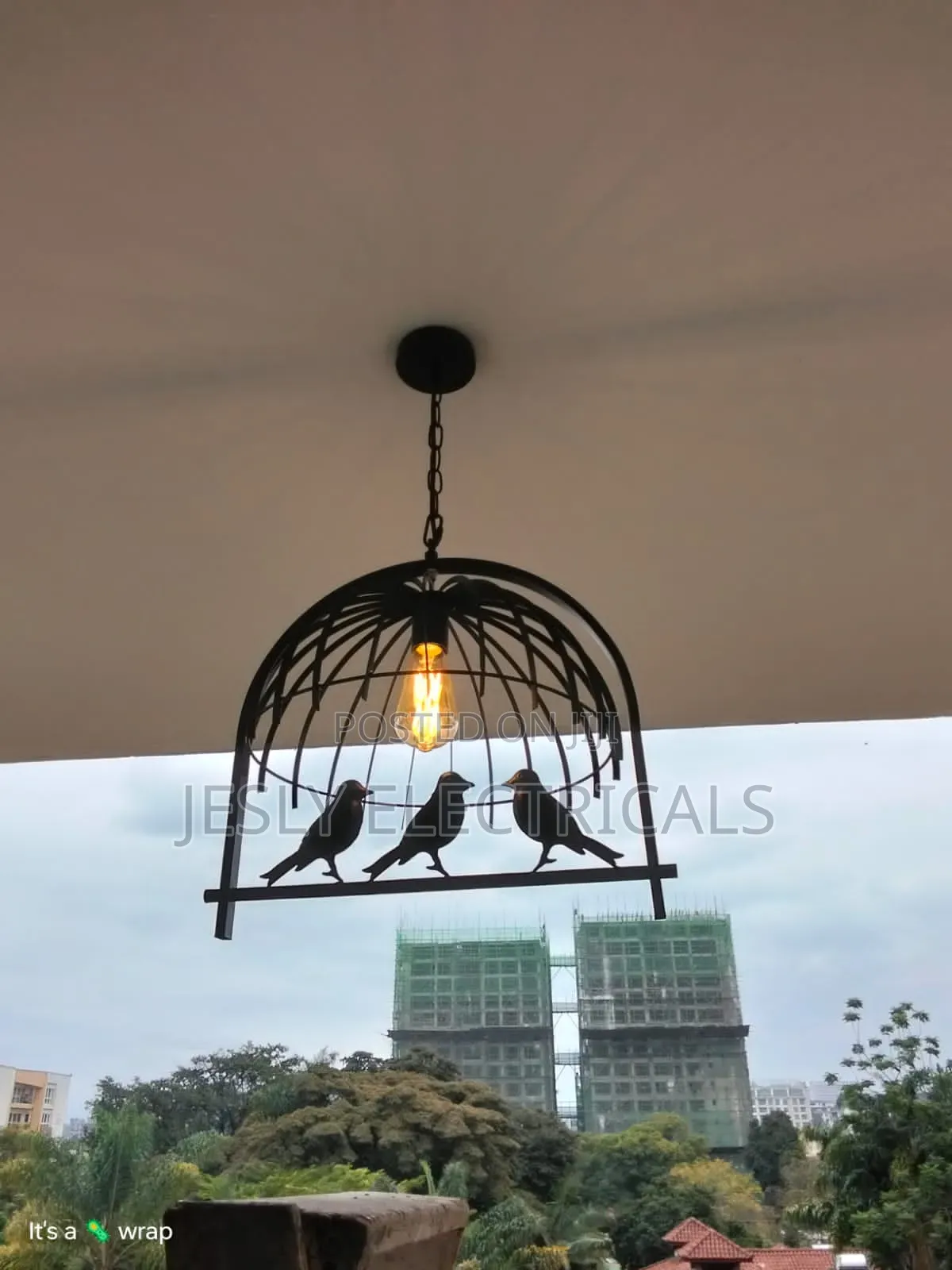 Bird Cage Hanging Light