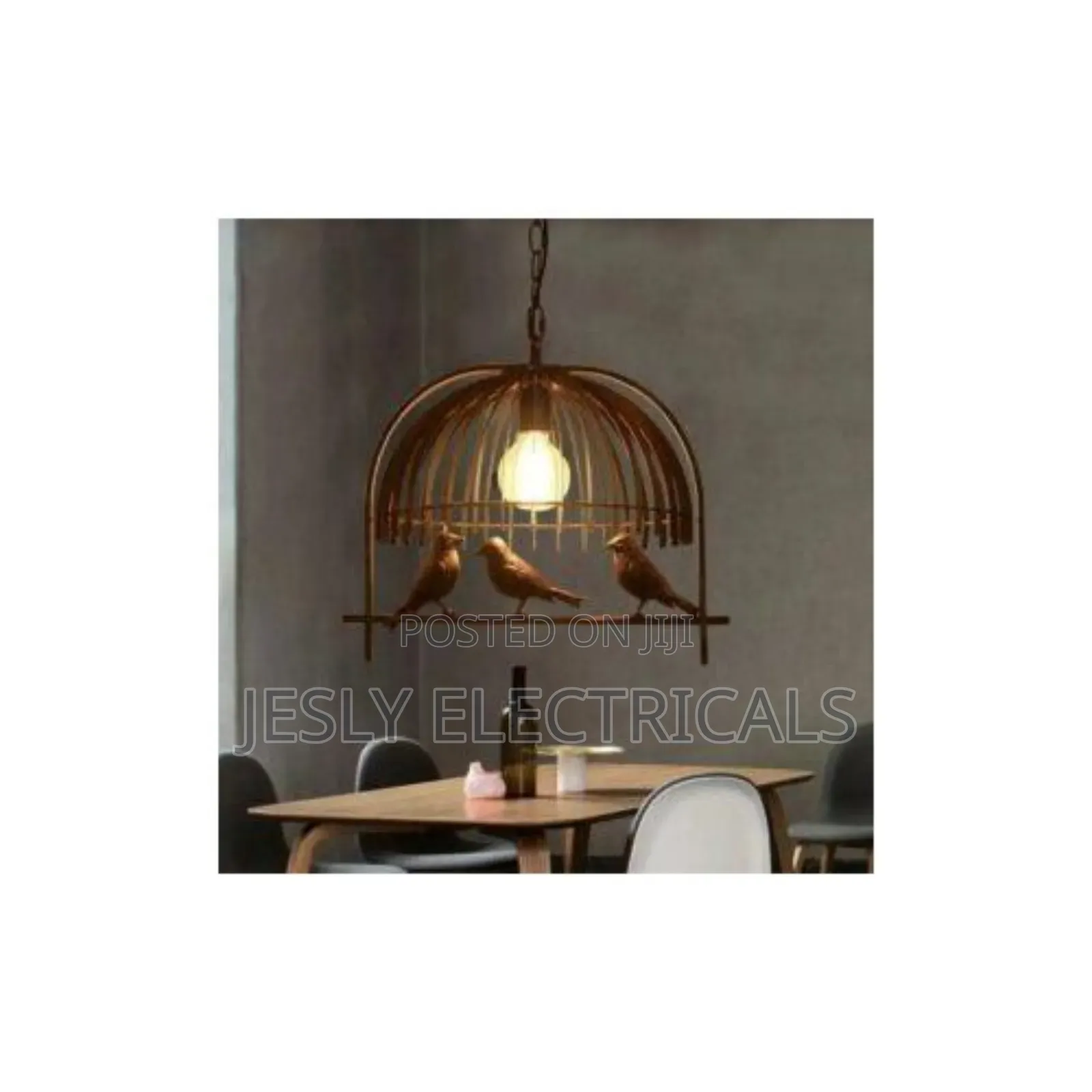 Bird Cage Hanging Light