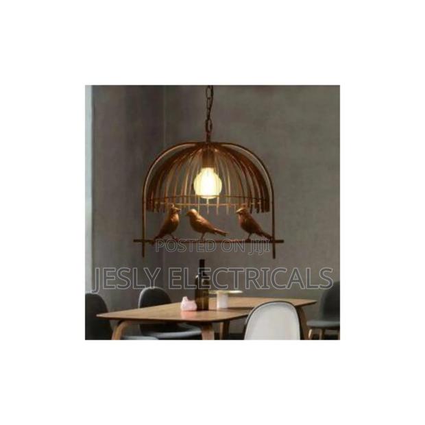 Bird Cage Hanging Light - thumbnail 2