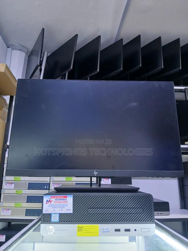 Desktop Computer HP ProDesk 400 G5 8GB Intel Core I5 HDD+SSD 500GB - main view