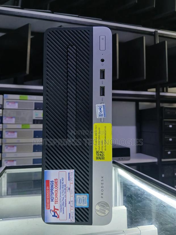 Desktop Computer HP ProDesk 400 G5 8GB Intel Core I5 HDD+SSD 500GB - thumbnail 3