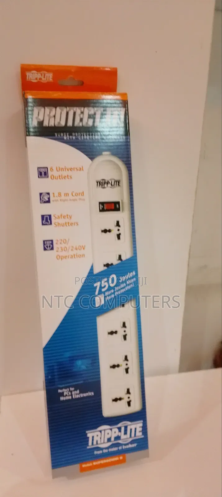 Tripp Lite Extension 6ways With Surge Protection