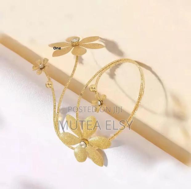 Uper Arm Bracelet Cuff Bangle Gold - thumbnail 7