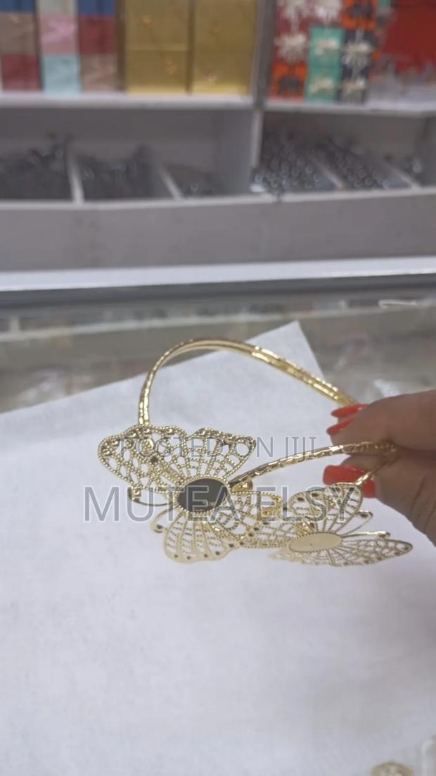 Uper Arm Bracelet Cuff Bangle Gold - thumbnail 13