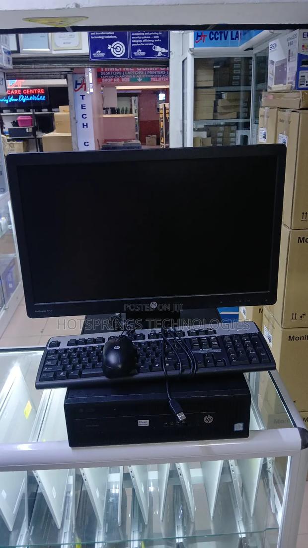 Desktop Computer HP EliteDesk 800 8GB Intel Core I5 SSD 256GB - thumbnail 3