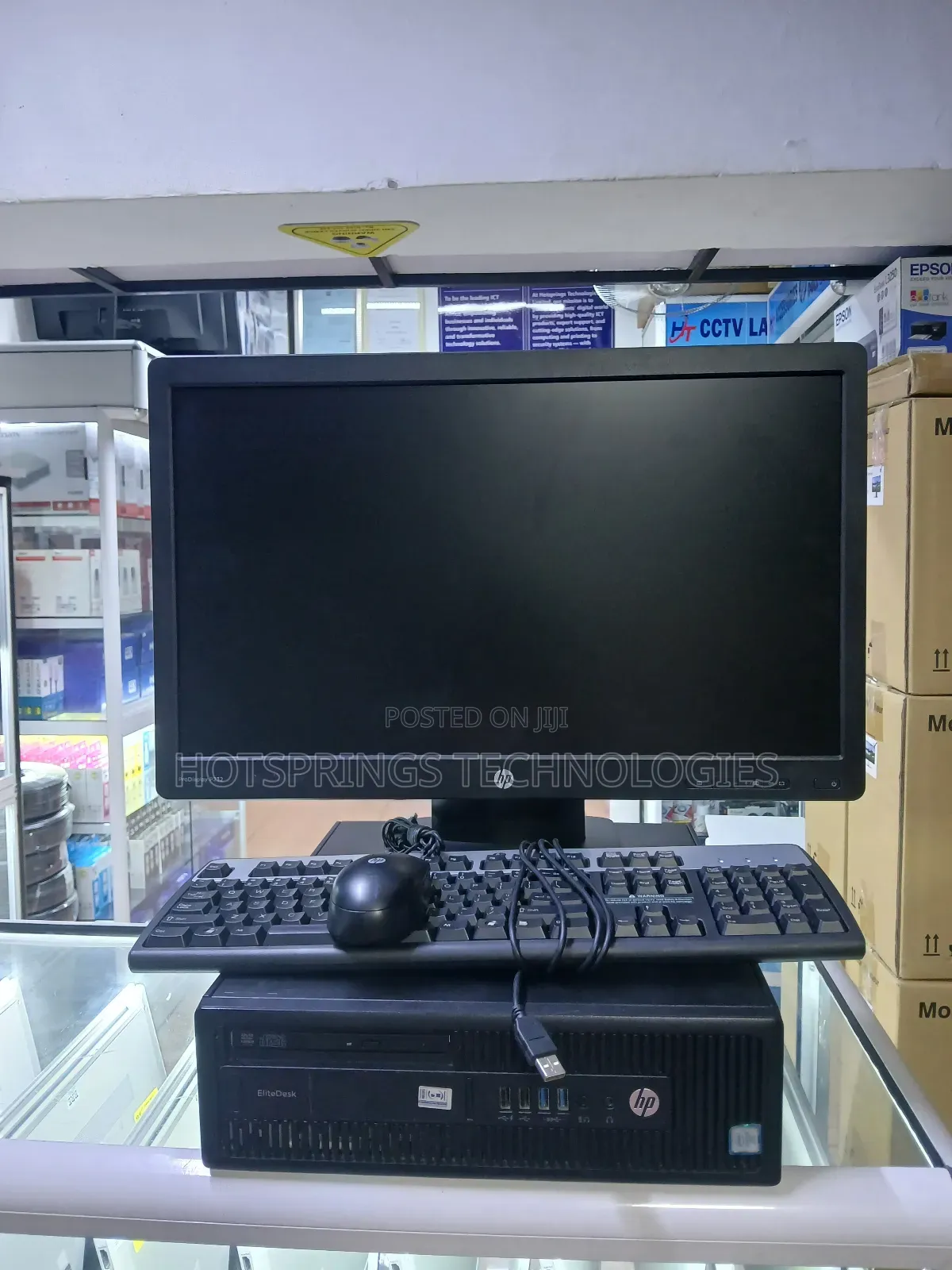 Desktop Computer HP EliteDesk 800 8GB Intel Core I5 SSD 256GB