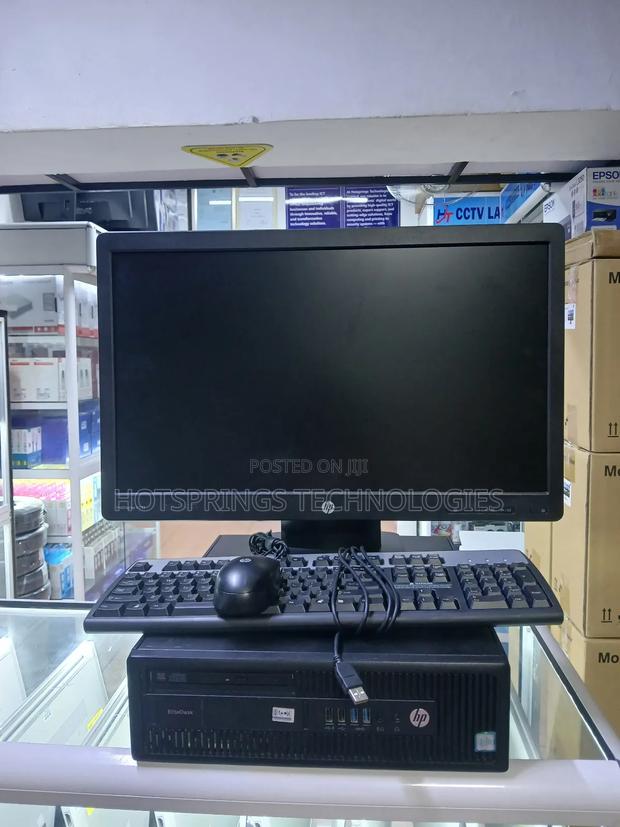 Desktop Computer HP EliteDesk 800 8GB Intel Core I5 SSD 256GB - thumbnail 4