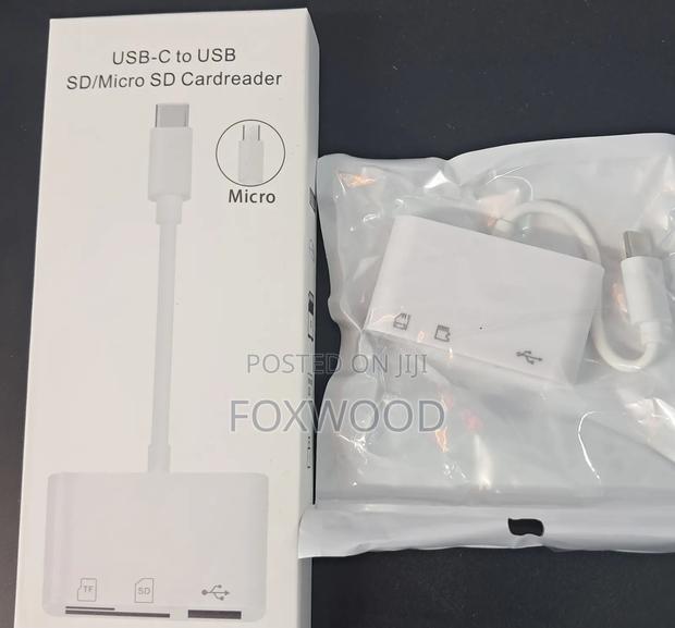 Usb-C to Usb Sd/Micro Sd Cardreader, - main view