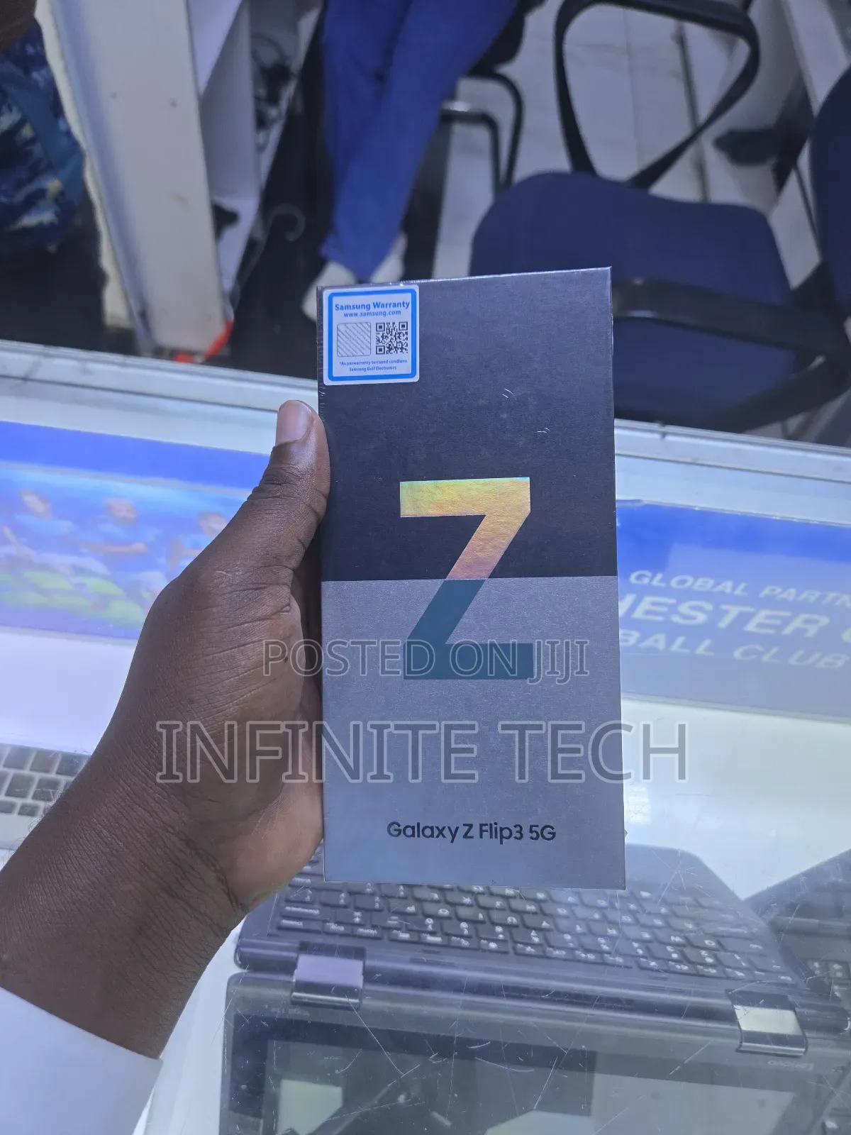 New Samsung Galaxy Z Flip 3 256 GB Black